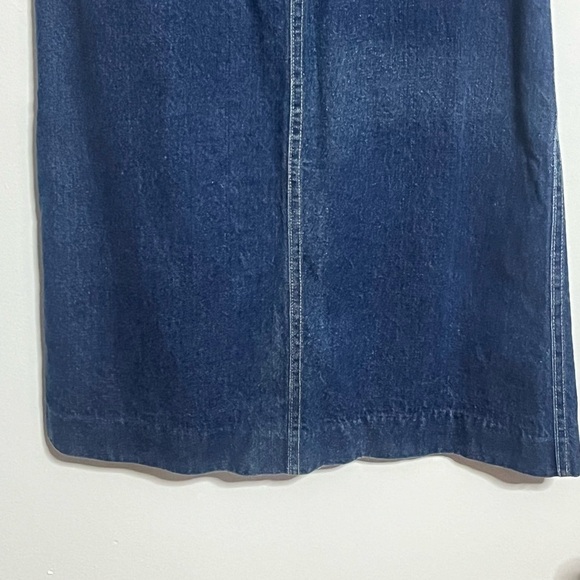 Oscar de la Renta Jean Skirt Sz 26 - Picture 3 of 7